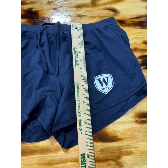 Under Armour Heat Gear Loose Shorts Women’s Size Med Blue Running Sporty Active - Picture 4 of 14